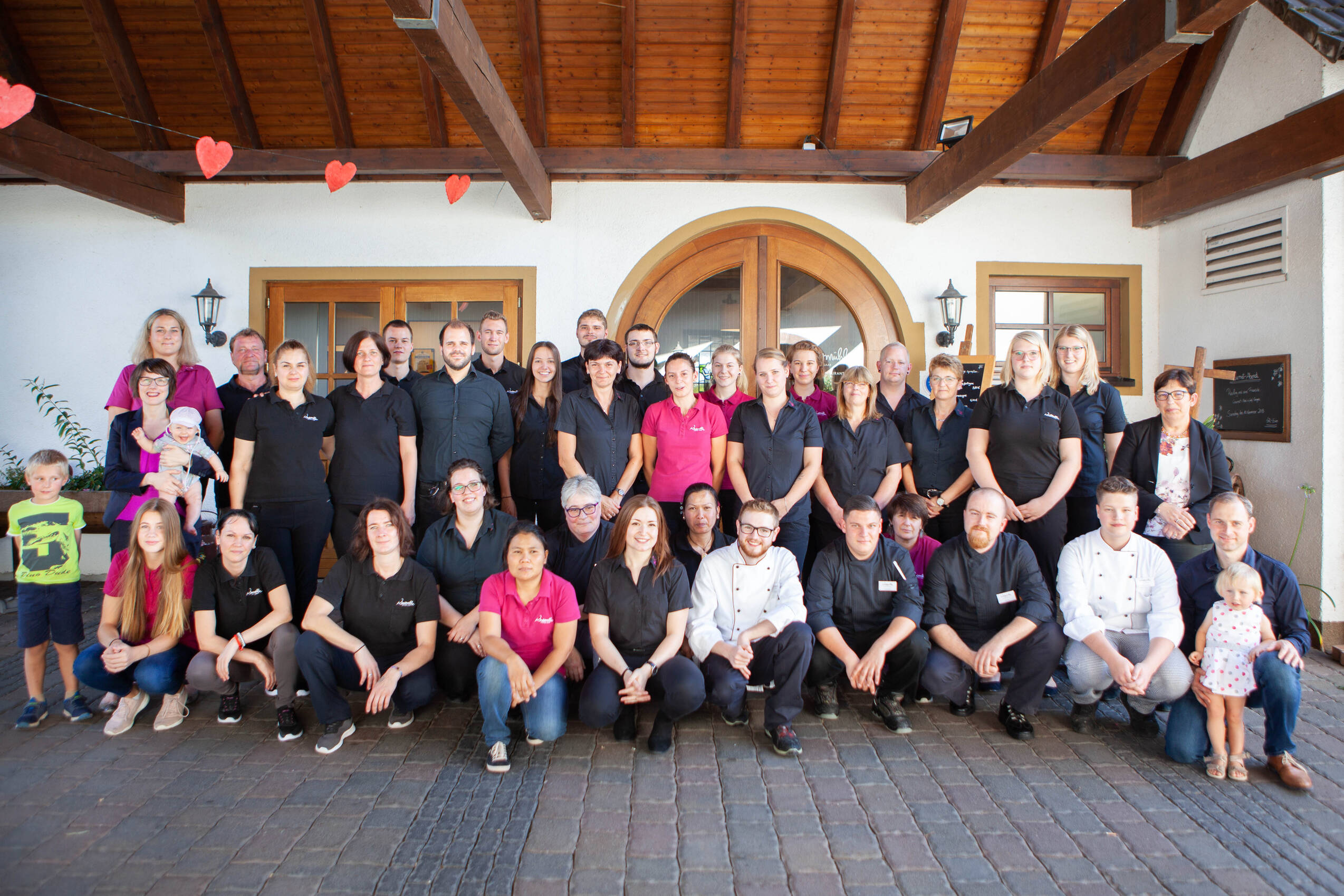 01 weinhotel klostermuehle restaurant team