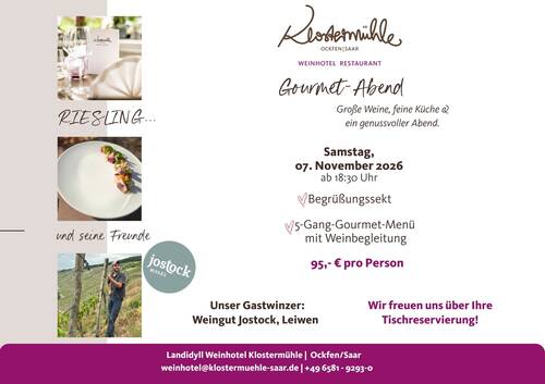Gourmet Abend  (A5 (Querformat))